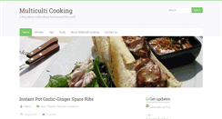 Desktop Screenshot of multiculticooking.com